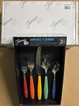 Fiesta Jamboree Stainless Steel 20-PIECE Flatware Set Service For 4 (( New! )). Fixed Price $155.00.