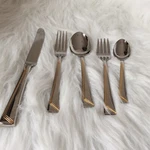 Oneida Golden Era Flatware Place Setting 5 Pieces 18/10 Retired Pattern New. Fixed Price $59.95.
