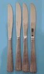 Reed & Barton 18/10 Stainless Crescendo Ii - 9.5" Butter Knife (set Of Four). Fixed Price $27.89.