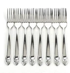 Warmbuy Set Of 8 Stainless Steel Dinner Forks Heavy Duty Flatware. Fixed Price $29.20.