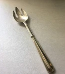 Vintage Premium 3 Prong Large Silver Plated Serving Fork Salad Dessert 12.5". Fixed Price $89.99.