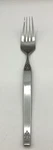 1- Cosmos CSM27 Stainless Dinner Fork Black Accent Mcm Japan Flatware B62G. Fixed Price $7.99.