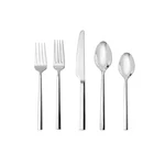 Fortessa Orson 18/10 Stainless Steel 20 Piece Flatware Set Service 4 Silver. Fixed Price $173.08.