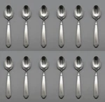 Delco Stainless Salzburg - Large Serving Spoons Set Of Twelve New. Fixed Price $14.99.