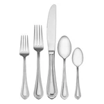 Regent Bead 65 Piece Stainless Steel Flatware Set Service For 12 Mikasa. Fixed Price $163.90.