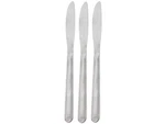Gibson Home Tustin 3 Piece Stainless Steel Dinner Knife Flatware Set Silver. Fixed Price $18.99.