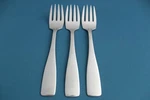 Bogelund Jensen Centa BGJ1 Dinner Forks (set Of 3) Satin Denmark 6 7/8". Fixed Price $76.49.