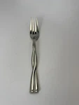 Single Dansk Silverware Glossy Aalto Dinner Fork 7.75" Replacement Twist Handle. Fixed Price $49.99.