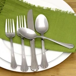 Oneida Dublin 78 Piece Casual Flatware Set, Service For 12. Fixed Price $129.99.