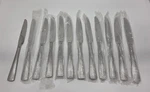 Oneida Jade Modern Diamond Inspir T057KDEF Stainless Steel Knives 12 Piece Set. Fixed Price $29.99.