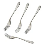Knork Lite Salad Fork, Stainless Steel, Matte, 4 Piece Set. Fixed Price $23.41.