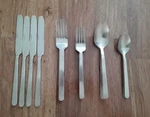 Vintage 20 Pieces Godinger Flatware Stainless Steel Oval Service For 4. Fixed Price $18.00.
