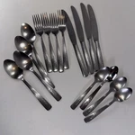 Oneida Fernwood Stainless Classic Flatware Service For 4. Fixed Price $45.00.