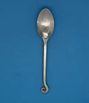 Pier Imports P118 Stainless Flatware Satin Hdl Glossy Bowl Coiled Tip Teaspoon. Fixed Price $24.99.