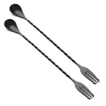 Briout Pcs Bar Spoon, 12 Inches Long Handle Drink Stirrer, Stainless Steel .... Fixed Price $13.23.
