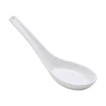 Japanbargain 3421, Pack Of Asian Soup Spoons Plastic White X4,. Fixed Price $18.99.