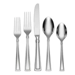 Oneida Butler 45-PC Flatware Set Service For 8, 18/0 Stainless Steel. Fixed Price $128.37.
