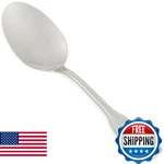 Winco 12-PIECE Oxford Dinner Spoon Set, 18-8 Stainless Steel,silver. Fixed Price $33.72.