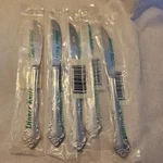 Lot Of 5 Estia Cascade Stainless Korea Vintage Dinner Knives New!. Fixed Price $10.00.