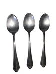 Oneida Distinction Deluxe Hh Stainless Winter Hill Soup Spoons - Set Of 3. Fixed Price $15.99.