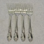 Oneida Louisiana 18/8 Stainless Steel Flatware - Salad Fork (set Of Four). Fixed Price $24.99.