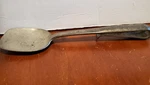 Vintage Unique, Ice Cream Paddle Scoop Spoon, Heavy Duty Metal Looped Handle 11". Fixed Price $14.00.
