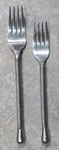 Pier Stainless Twist P1117 Flatware (1) Dinner & Salad Fork *used*. Fixed Price $36.00.