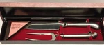 Vintage Oneida Pointe Royal 2 Piece Carving Set Box Stainless Korea. Fixed Price $23.00.