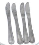 Contour Dinner Knives 4 Browne 86 18/0 Stainless Steel 8.75" Length. Fixed Price $5.99.