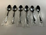 Tablespoons CUS2 Floral Flowers 7 In Taiwan Lot Of 6. Fixed Price $17.99.