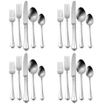 Oneida Juilliard 18/10 Stainless Steel 20PC. Flatware Set (service For Four). Fixed Price $159.99.