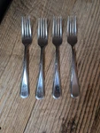 Mikasa Bravo Stainless Glossy 4 Dinner Forks Pieces. Fixed Price $20.00.
