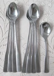 Ekco Stainless Silverware Concord Bridge Iced Tea Spoons. Fixed Price $27.48.