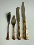 Lot 4 Royal Albert Old Country Roses Knife Knives 18/10 Stainless Assorted. Fixed Price $38.95.