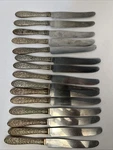Ns Stainless Steel Dinner Knives 9.5 National Silver Co. Antique (set Of 15). Fixed Price $55.99.