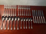 Towle Nautical Sailboat Stainless Flatware 31 Pc Set. Fixed Price $95.00.