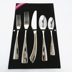 Sant' Andrea Reflections By 1880 Hospitality 18/10 Stainless Flatware 5 Pc Place. Fixed Price $29.99.