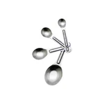 Thunder Group Stainless Steel Measuring Spoon Set 1 - Pack, Silver. Fixed Price $14.53.