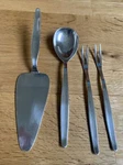 Wmf Stockholm 1 Cake Server Vegetable Spoon 2 Serving Forks 90ER Silver Plated. Fixed Price $40.65.