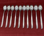 Acsons Stainless Japan ACF7 Iced Tea Spoons Set Of 10 Vintage Mcm. Fixed Price $44.30.