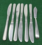 Cosmos CSM60 Knives +1 Spread Knife (fan/crown On Base) Stainless Japan (e). Fixed Price $29.99.