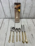 Oneida Golden Royal Chippendale 6 Pc Lot New Stock Box Accent. Fixed Price $37.99.