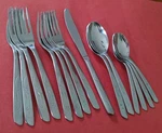 15PC Silco INS25 Stainless 8 Dinner Forks 4 Teaspoons Soup Usa International. Fixed Price $25.00.