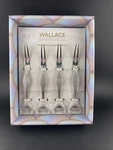 Wallace Mermaid 18/10 Stainless Steel Food Pick (set Of Four). Fixed Price $18.99.