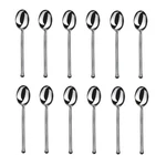 Gourmet Settings Exotique Platinum 18/10 Stainless Teaspoon (set Of Twelve). Fixed Price $79.99.