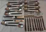 Gourmet Settings Avalon Barcelona 24 Pieces Dinner Salad Fork Tea Soup Spoon Kni. Fixed Price $148.88.