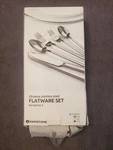 Kingstone 18/10 Stainless Steel Flatware, 20-PIECE Forged Silverware Set 4,. Fixed Price $45.00.