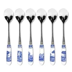 Spode Blue Italian Set Of 6 Teaspoons. Fixed Price $24.08.