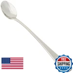 Winco Stanford Stainless-steel Iced Tea Spoon Extra Heavyweight 8.25 12 Pack. Fixed Price $43.66.