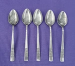 4-IMPERIAL Iic Japan Stainless Silverware IMI56 Place Soup Spoon 7 3/8". Fixed Price $20.00.